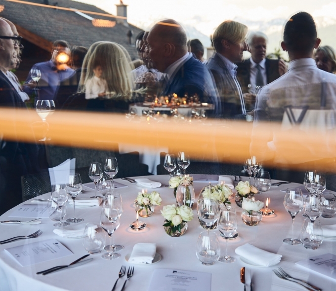 Hochzeiten, Geburtstage und private Feiern erhalten dank des Know-hows von Küchenchef Franck Reynaud eine ganz besondere Note.